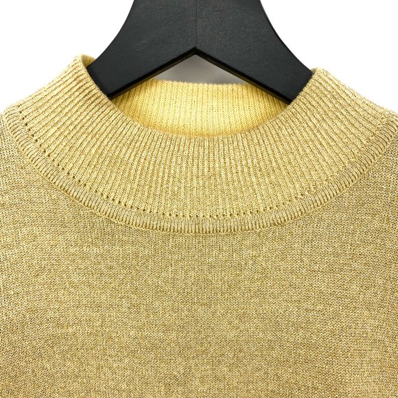 Vintage KORET Metallic Gold Sweater - Picture 6 of 16